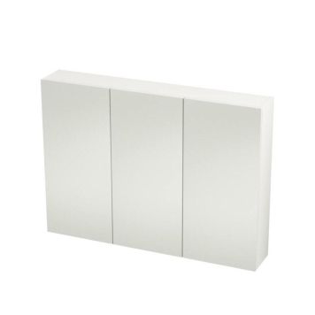 Peegelkapp  Riva Camden Matt valge 90 cm