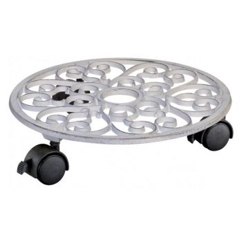 Lillepoti alus Antik 29 cm, valge