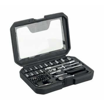 Padrunikomplekt Alpha tools 1/4, 41-osaline