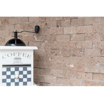 Mosaiik Brick Splitface 3D pruun 30,5 x 29 cm