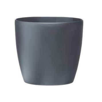 Ümbrispott Brussels Mini Ø 12,5 cm, tumehall