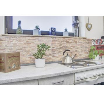 Looduskivimosaiik Bali Mos Brick 145 punane 30,5 x 30,5 cm