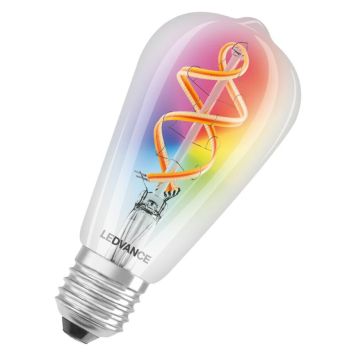LED-lamp Ledvance SMART+ WIFI Filament Edison RGBW 30 4,5 W/2700 K E27