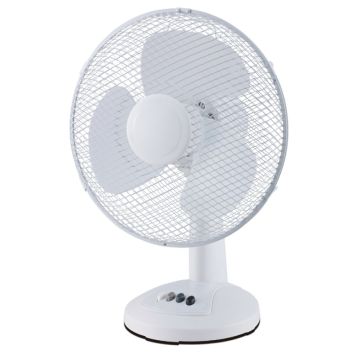 Lauaventilaator Proklima Ø 30 cm valge