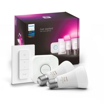Stardikomplekt Philips Hue WCA 9 W A60 E27 hämaralülitiga