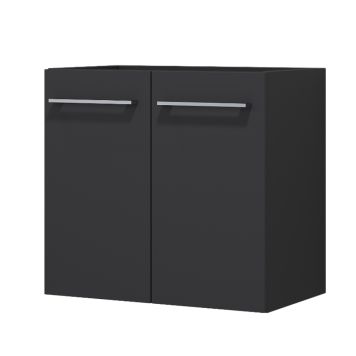 Valamukapp Camargue Svanholm Slim 60 cm ustega antratsiit