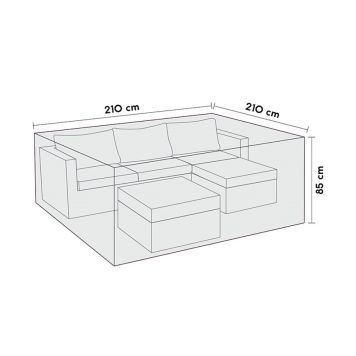 Mööblikate Sensum mööblile 210 x 210 x 85 cm