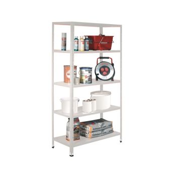 Metallriiul Regalux 188 x 100 x 45 cm, valge