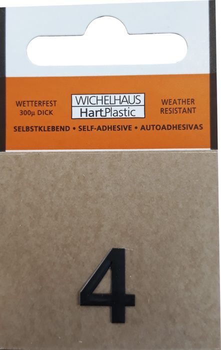 Number Wichelhaus HartPlastic 4 15 mm