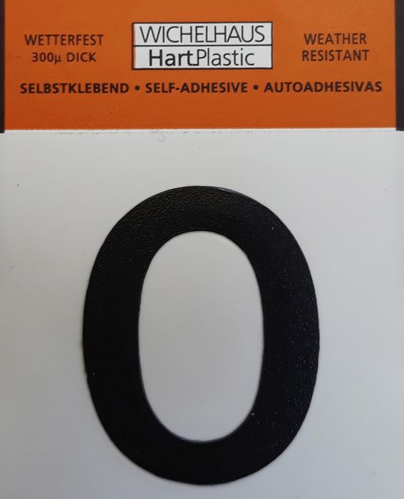 Number Wichelhaus HartPlastic 0 30 mm
