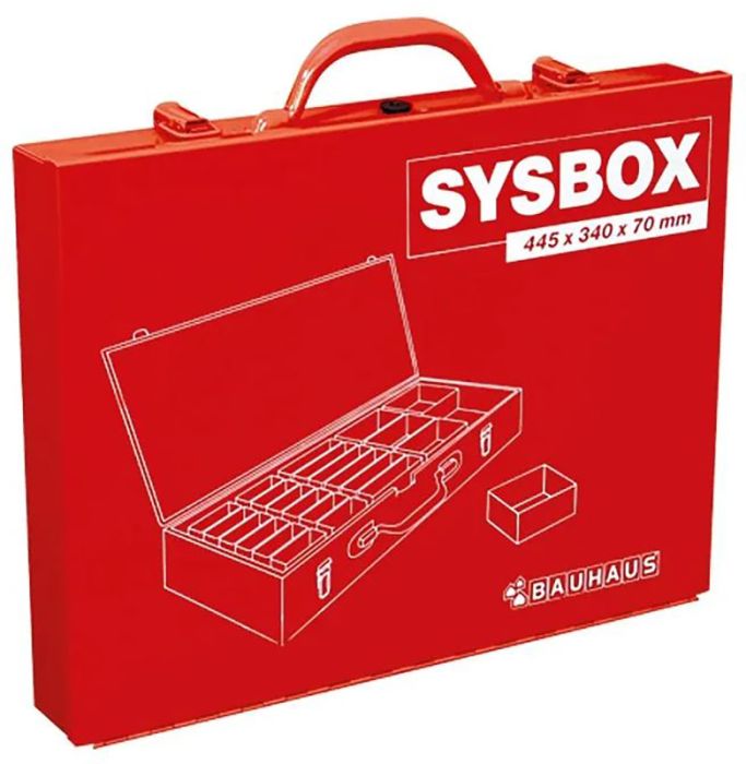 Tööriistakast Sysbox BAUHAUS 445 x 340 x 70 mm