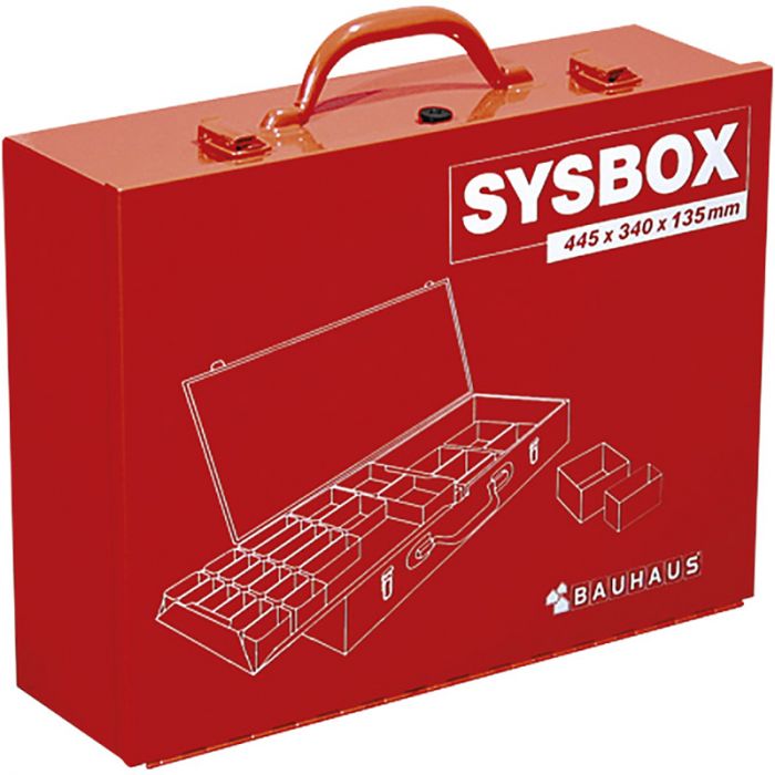 Tööriistakast Sysbox BAUHAUS 445 x 340 x 135 mm