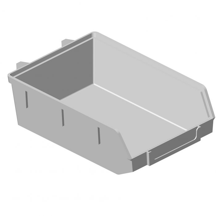 Tarvikute karp Element System Minibox 90 x 135 x 40 mm valge