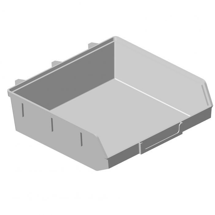 Tarvikute karp Element System Minibox 135 x 135 x 40 mm valge