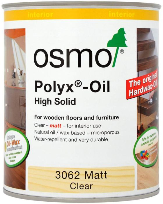 Õlivaha Osmo POLYX® originaal 3062 Matt Clear 0,75 l