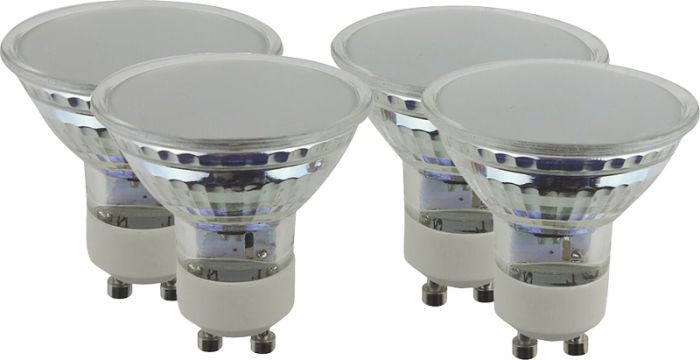 2 pakki LED-lampe Voltolux 350 lm 4 W GU10 2700 K