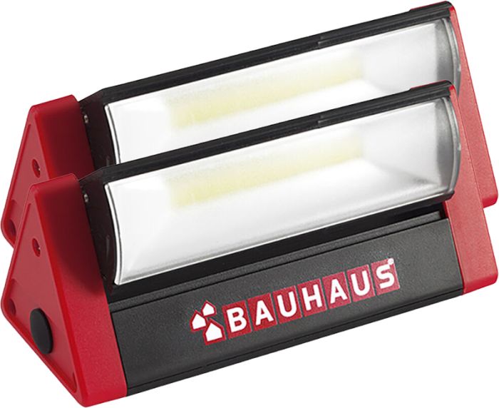 2 LED-taskulamp Bauhaus kolmnurk