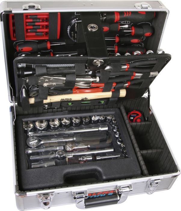Tööriistakomplekt Alpha Tools Big Box 119-osaline
