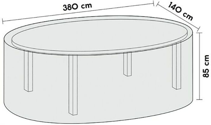 Mööblikate Sensum mööblilen 380 x 140 x 85 cm