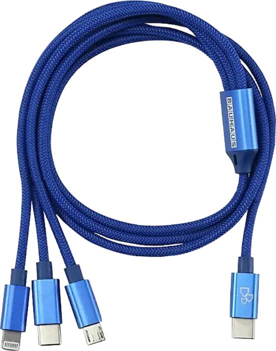 USB-laadimiskaabel Bauhaus 3in1