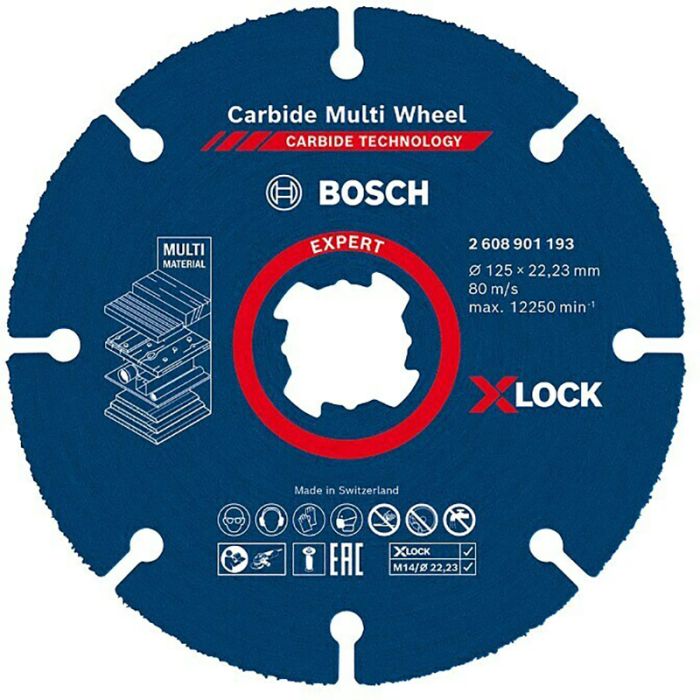 Lõikeketas Bosch X-Lock CMW 125 mm
