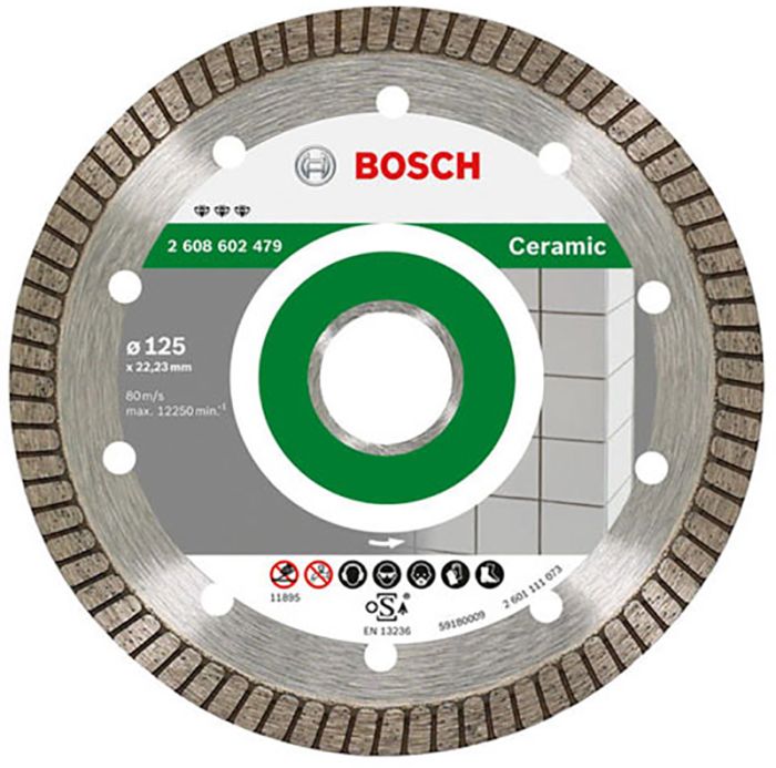 Teemantlõikeketas Bosch Best for ceramic 125 mm