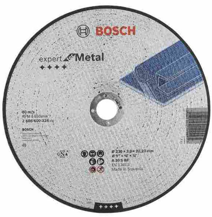 Lõikeketas Bosch 230 x 3 mm metallile
