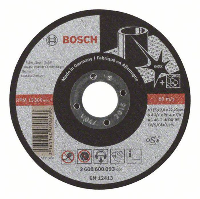 Lõikeketas Bosch Expert for inox 115 x 2 mm