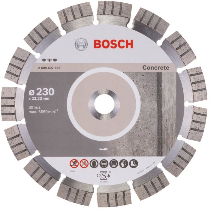 Teemantlõikeketas Bosch Best for concrete 230 mm