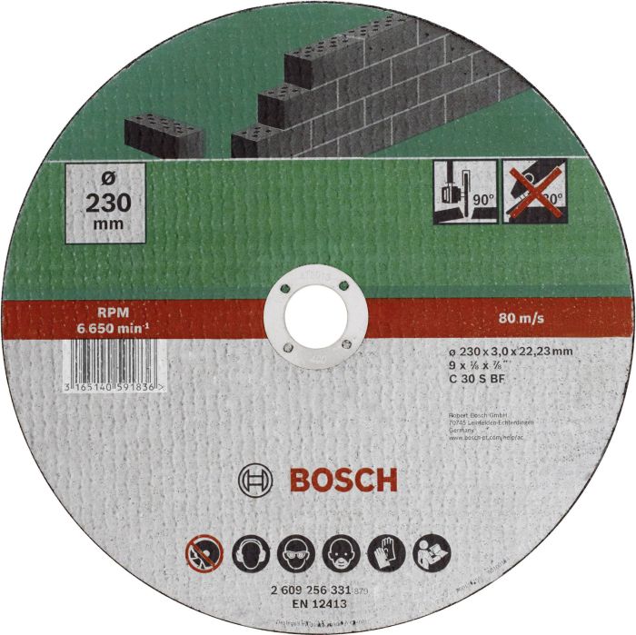Lõikeketas Bosch 230 x 3 mm