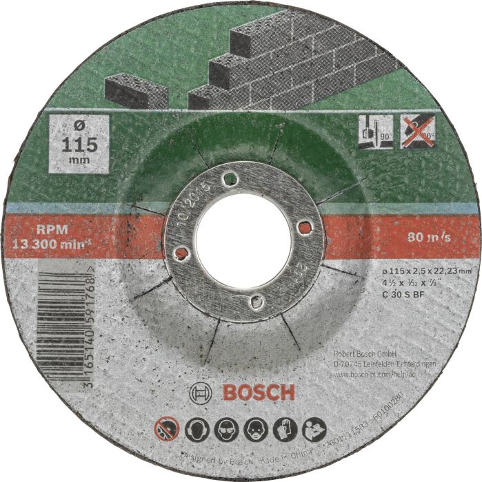 Lõikeketas Bosch 115 x 2,5 mm