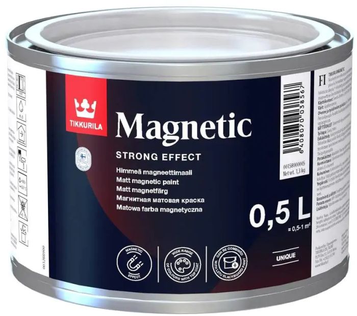 Magnetvärv Tikkurila Magnetic 0,5 l