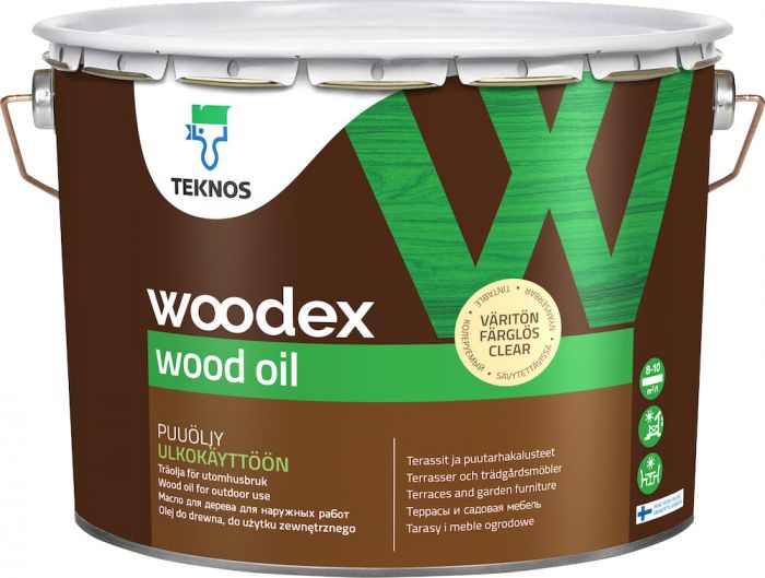 Puiduõli Teknos Woodex Wood Oil, värvitu 2,7 l