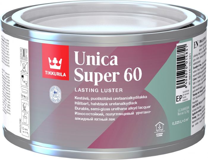 Puidulakk Tikkurila Unica Super 60 poolläikiv