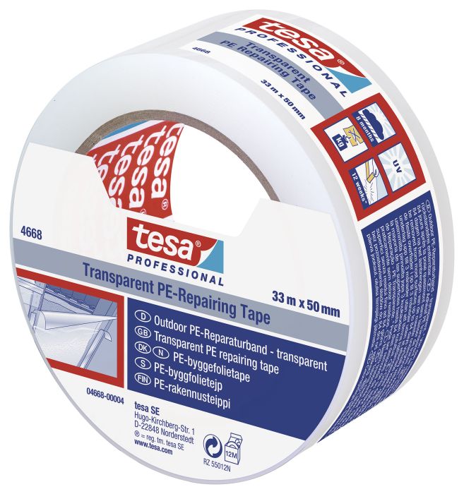 Parandusteip  tesa® Professional PE-Repairing Tape 33 m x 50 mm