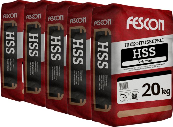 5 kotti graniitliiva Fescon HSS 3-6 mm 20 kg