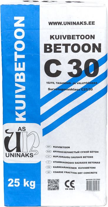 Kuivbetoon Uninaks C 30 500 kg