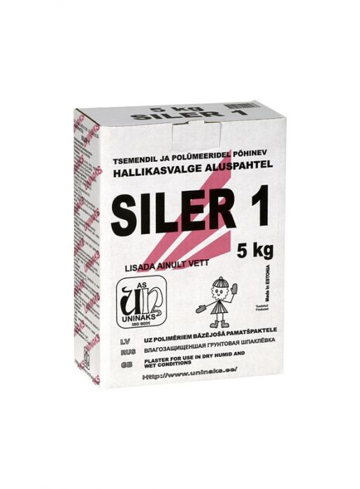 Niiskuskindel aluspahtel Siler-1, 5 kg