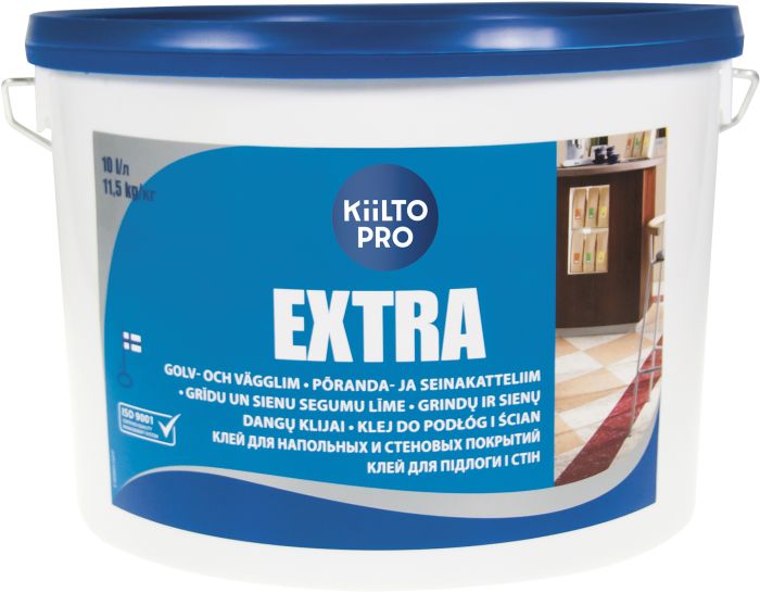 Põranda- ja seinaliim Kiilto Pro Extra 10 l