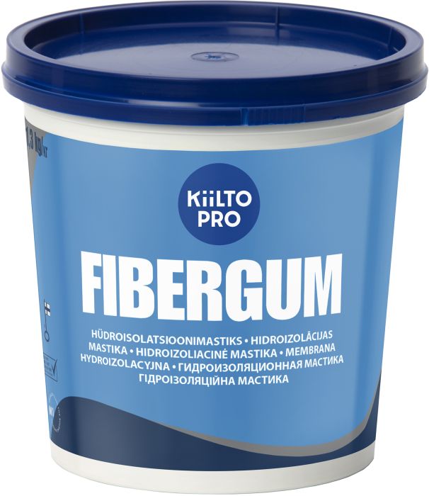 Hüdroisolatsioonimastiks Kiilto Pro Fibergum 1,3 kg