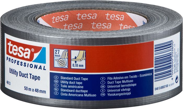 Parandusteip tesa® Professional Duct Tape hall 50 m x 48 mm 180