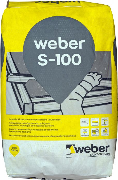 Kuivbetoon Weber S-100 1000 kg