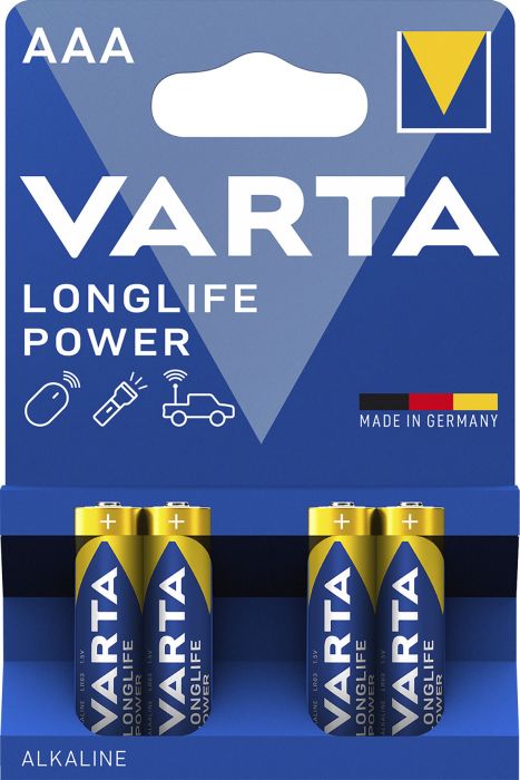 Patareid Varta High Energy 1,5 V AAA/LR03, 4 tk