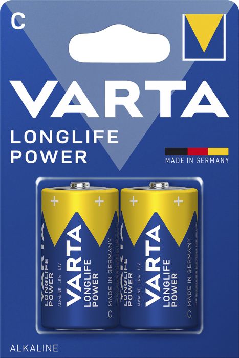 Patareid Varta High Energy 1,5 V C/LR14, 2 tk