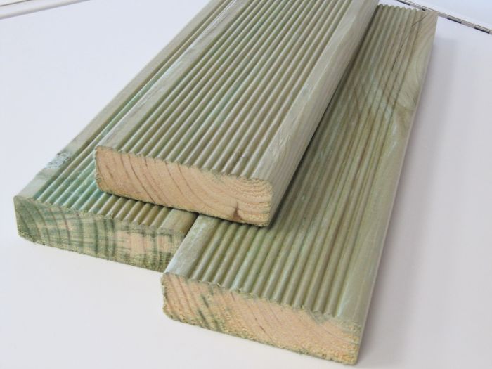 Terrassilaud PHL roheline 28 x 95 x 4200 mm