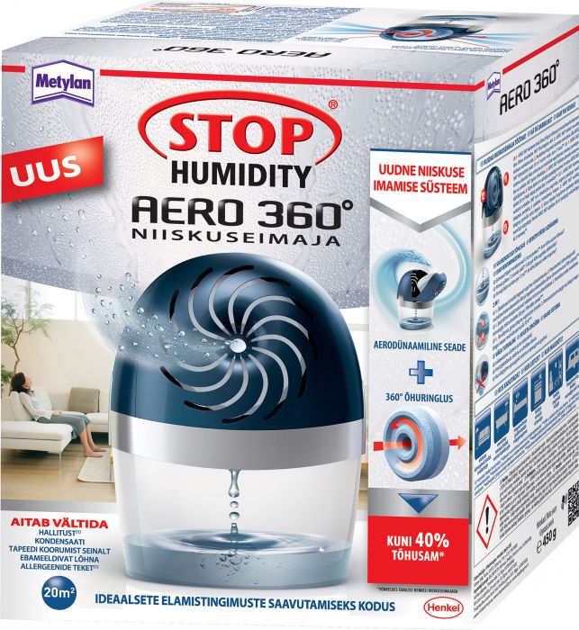 Niiskuseimaja Henkel Stop Humidity Aero 360°, 450 g