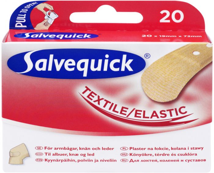 Plaaster Salvequick textile