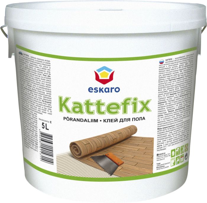 Põrandakatete liim Kattefix 5 l