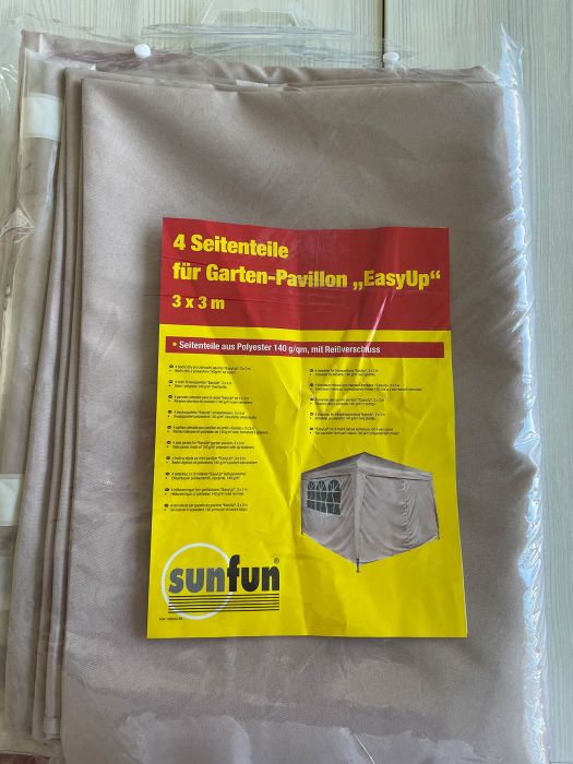 Külgseinad varikatusele SunFun Easy Up 3 x 3 m
