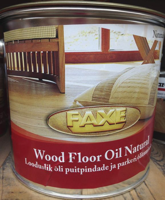 Toonitav puitpõranda õli Faxe 2,7 l